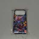 Compatible with iPhone 17 Pro Max Case 6.9, Cute Floral Flower Patterns Shockproof Protective Aesthetic Phone Case with Stylish Designs for Women Girl, Vibrant Defined Blossoms