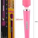 Handheld Massager Vibrating Wand Electric Woman,Foot Neck Back Hand Leg Arm Shoulder Massage Aches Sports Recovery Portable Personal Massagers womam.