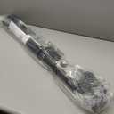 Veraste Retractable Baby Gate for Doorways and Stairs, Mesh Safety Gate for Pet, Indoor & Outdoor Use, One-Hand Operation, Easy Installation, 33.6" Tall, Expands to 55" WideBlack,33.6"x55"