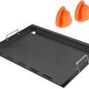 SafBbcue Full Size Griddle Inserts for Home Depot Nexgrill 720-0830H 720-0888 720-0783E Flat Top Griddle for Nexgrill Replacement Parts 720-0830 720-0958 720-0670A 720-0830D, Carbon Steel