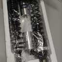 GZYF Pair 400mm Motorcycle Air Shock Absorbers Universal for HONDA for Suzuki for Yamaha for Kawasaki ATV Go Kart Quad Dirt Sport Bikes Black & Silver