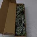 Ling's moment Artificial Plants Eucalyptus Leaves Branches,18Pcs 15" Tall Fake Greenery Filler Decor w/Stems, Realistic Texture Flocked Plants for Wedding Bouquets/Table Centerpieces, Room/Office