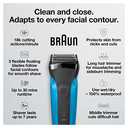 Braun Electric Razor for Men, Series 3 310s Electric Foil Shaver, Rechargeable, Wet & Dry