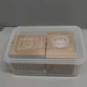 Clear Ice Cube Maker - 2.5" Ball - Stainless Steel Clear Ice Maker - Compact Design - for Whiskey, Cocktails, Bourbon - 2 PACK with Ice Tong & Ice Box (Metallic-Round)