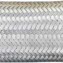 Exhaust Flex Pipe Universal Type 100% Stainless Steel For Heavy Duty and Cars (1 PC, 3X8X12)