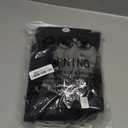 LONGEAS Magnetic Screen Door Left Right Side Opening Upgraded PET Mesh Greater Than Fiberglass and Polyester, Keep Bugs Out, Pet & Kid Friendly, Suitable for Sliding Doors, Patio French Doors-60" X 96"