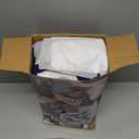 Face Down Pillow for Massage Table, Massage Headrest for Bed, Stomach Sleeping Pillow with Face Cradle Pad, BBL Pillow After Surgery Post Eye Surgery Recovery, Massage Pillow with Removable Cover Grey