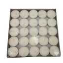 Amari White Unscented Indoor/Outdoor Tealight Candles, 100 Pack