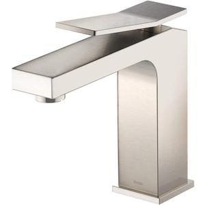 Gerber Avian Single Handle Bathroom Faucet with Metal Touch Down Drain, Brushed Nickel Gerber Avian Single Handle Bathroom Faucet with Metal Touch Down Drain, Brushed Nickel