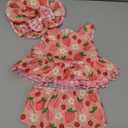 Toddler Infant Baby Girls Reversible Swimsuit
, Size 120