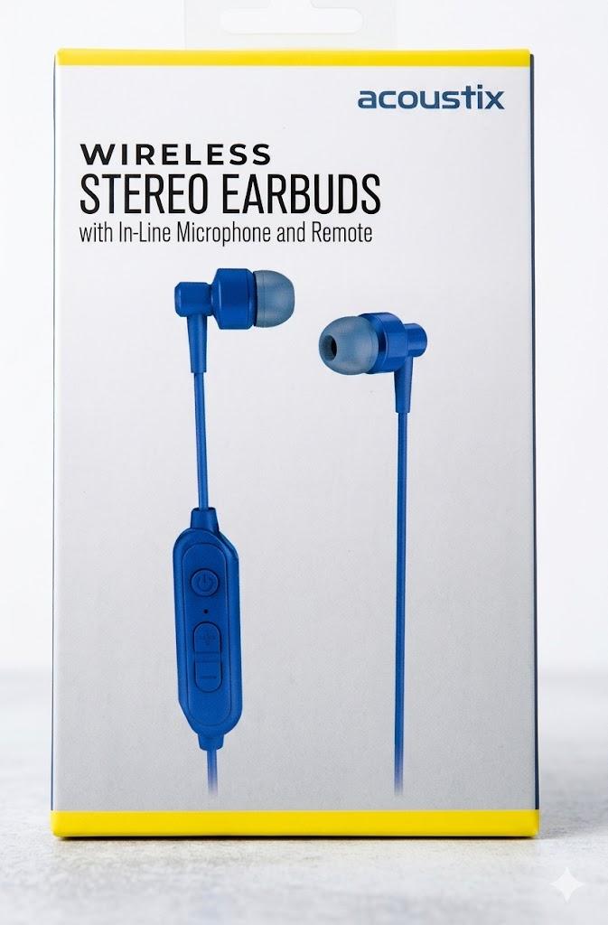 2 PACK ACX-WIRELESS EARBUD - BK