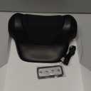 Ringco Neck Massager with Heat, Red Light & Vibration Adjustable, Heated Neck Stretcher with 3 Modes, Rechargeable Cervical Traction Device for Pain Relief & Muscle Relaxation, Christmas Gift (Black)