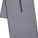 Mile High Life | Pro Tour Caddy Towel | 17 x 40 with 8 Center Slit | Premium Microfiber Waffle Texture (Dark Gray)