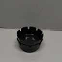 Fox Run Black Ash Tray, 4"
