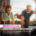 Rosabella Organic Beet Root Capsules - 1300mg Beet Root Powder Aids Healthy Circulation & Vitality, Non-GMO, Beet Root Supplement - 120 Capsules, 60-Day Supply