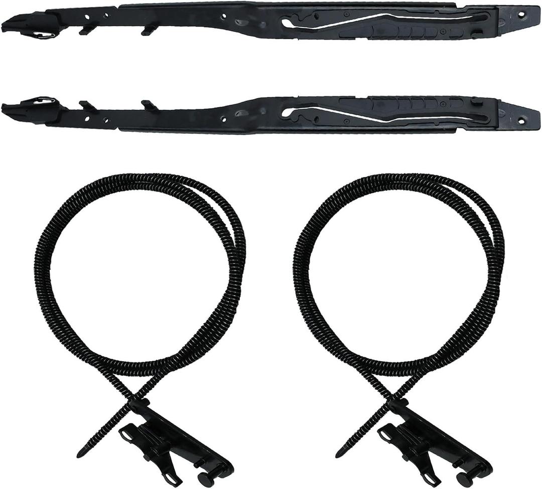 FL3Z16502C22 Sunroof Glass Repair Kit, Fits 2015-2020 F ord F150 F250 F350 F450 Super Duty Expedition L incoln Navigator, Includes FL3Z1651071A FL3Z1651071B Sunroof Track Assembly