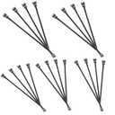 3 Way 4 Pin PWM Fan Splitter, Adapter Cable Sleeved Braided Y Splitter PC 4 Pin Fan Extension Power Cable 1to21 to 3 1to4Converter for Computer ATX Case Cooling Fan Cable