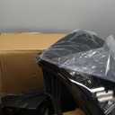 GRAND ORANGE LED Bar Headlight Assembly Compatible with 2007-2013 Chevy Silverado 1500/ Fit 2007-2014 Silverado 2500 3500 2500HD 3500HD Lamp Smoke Lens Black Housing Clear reflector