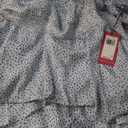 V-Neck Four Tier Layered Midi Dress (L)