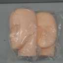 Lash Mannequin Head, Pro Training Mannequins Flat Head Soft Touch Silicone Practice Make Up Eyelash Extensions Massage Model Manikin Cosmetology Doll Face Head 2 Pack Skin Colour