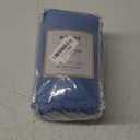 WINLIFE 100% Cotton Quilted Pillow Sham Floral Printed Pillow Cover Standard Size (Baby Blue) (26" x 20" (Pack of 2))