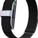 Fitness Tracker with Blood Pressure & Blood Oxygen Monitor, 24/7 Heart Rate Sleep Tracking, IP68 Waterproof Smart Watch, Step Calorie Counter, Activity Tracker for Men Women - No Subscription (Black)