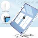 Suitalbe for iPad (A16) 11th Generation Case 11 Inch 2025, with Pencil Holder,Unique Art Design Vincent Willem Van Gogh, Trifold Stand Protective Clear sillicon Back Shell