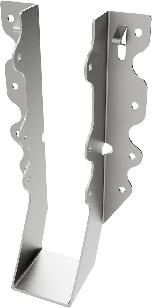 2X8 Joist Hanger 20 Gauge LU28 Galvanizing Face Mount Joist Hangers for Wood Hurricane Ties Widely Applicable Rafter Ties - 25 pk