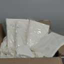 10 Pack Ivory Round Tablecloths - 90 Inch, Polyester Table Cover, Stain and Wrinkle Resistant Washable Fabric Table Cloths for Wedding Banquet Parties