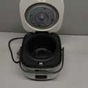 Rice Robot Personal Rice Cooker, PFAS-free, Nonstick. 1 Quart Capacity, with Stainless Steel Steamer Tray, Measuring Cups, Recipe Book with 60 Recipes, and Serving Spoon, As Seen On TV (2-Cup (Uncooked) | 4-Cup Cooked)