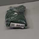 Biscaynebay Textured Fabric Christmas Square Table Cloth 70x70 Inch, Hunter Green Water Resistant Tablecloths for Dining, Kitchen, Wedding and Parties etc. Machine Washable