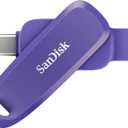 SANDISK 256GB Phone Drive for Android - The 2-in-1 USB for Smartphones, Tablets, and Computers - Thumb Drive with USB Type-C and Type-A Connectors, Purple Opulence - SDDDC6-256G-G46PO
