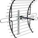 GE Attic Mount Digital TV Antenna, Longe Range, Out of Sight Compact Design, Supports 4K 1080P HD Smart TV VHF UHF, Mount Included for Attic or Outdoor, Weather Resistant, 33692