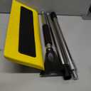 Extra Large 16" Non-Scratch Foam Head, 52" Long Handle Snow Broom with Foam Grip, Snow Brush & Ice Scraper, Winter Car Snow Remover for Car,Truck, SUV Windshields, Winter car Accessories,Yellow