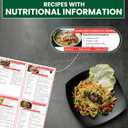 Diabetic Meal Planner for Type 2 Diabetes 4-Week Low Carb Low Sugar Meal Plan Chart Blood Sugar Control Food Guide, Portion Control, Easy Meal Prep Tracker
