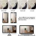 Chyhomenyc Cream Sheer Curtains 78 Inches Long 2 Panels Set for Living Room, Light Filtering Voile Lightweight Bedroom Curtains, Rod Pocket Solid Window Treatment Drapes, Each 42W x 78L