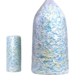 Shredded Memory Foam Filling for Bean Bag Filler, Soft and Convenient Pillow Stuffing Foam for Couch Cushion, Dog Bed, Chair, Arts & Crafts, Added Gel Particles