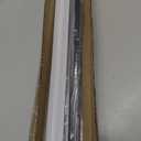 Besseto 10 Pack 1M/3.3Ft LED Aluminum Channel for Wall Panel,Wood Slat Wall Panel LED Strip Light Aluminum Channel Profile for Living Room Bedroom Bathroom Stairs (Black-10Pack 3.3Ft)