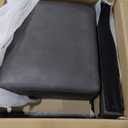 Lexicon Barolo Polished Microfiber Living Room Chair, Gray (Grey)