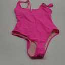 SUUKSESS Women Sexy Tummy Control One Piece Swimsuits High Cut Bathing Suit 2025 (Large, Hot Pink)