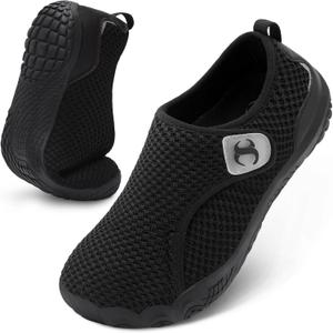 Scurtain Barefoot Walking Shoes for Men Women Wide Width Grounding Sneakers, 42 Size