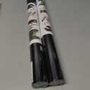 2 x Window Privacy Film, Window Tint Sun Blocking Heat reducing and UV Protection, one-Way Privacy Mirror Reflective Film,Explosion-Proof Premium PET Material, Cosmic Black,17.5 Inch x 16.4 Feet