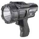 Streamlight 44911 WayPoint 400 Rechargeable 1400-Lumen Long Range Pistol-Grip Spotlight with 120V AC Charger and Polymer Holder/Mount, Black