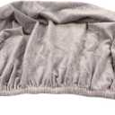 BORDSTRACT Couch Cushion Cover, Thick Elastic Sofa Seat Slipcover, Protector for Couch Cushions, Light Grey Sofa Covers