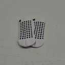 Lux Dual Grip Socks - Soccer Grip Socks for Men and Women. GripArray Performance & Comfort (Small, White)