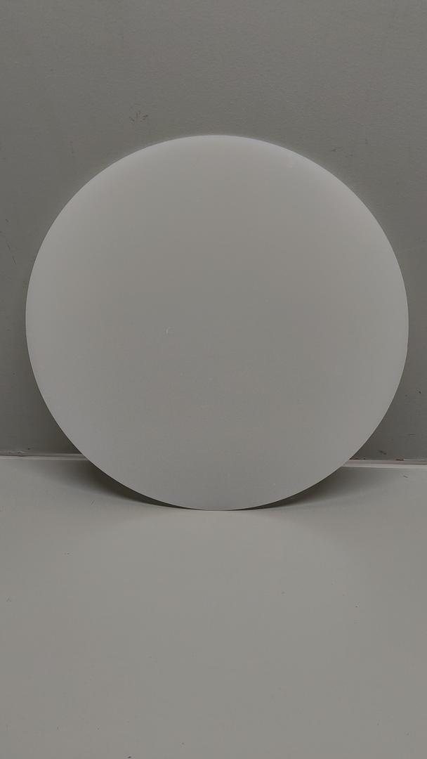 White Circular Acrylic Is Used For 12-Inch Ceiling Lamps