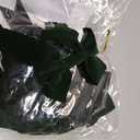 12 Pcs Dark Green Velvet Ribbon Bow Christmas Wreath Bows for Garland Gift Wrapping Indoor Outdoor Christmas Parties Decorations (Dark Green, 12)