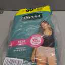 Depend Fresh Protection Adult Diapers, Incontinence & Postpartum Bladder Leak Underwear for Women, Disposable, Maximum, Medium, Blush, 30 Count