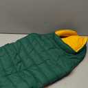 Lelepet Reversible Dog Coat Waterproof Dog Jacket Windproof Puffer Vest for Winter Warm Lightweight Coats for Large Dogs Adjustbale Hook & Loop Pet Apparel with Leash Hole, Boxer, Weimaraner, 2XL (Green)