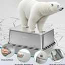 Stainless Steel Litter Box, Metal Cat Litter Box with High Sides, Odor-Free, Non-Stick, Easy to Clean, 17.5"13.6"5.9", Ideal Size for Small to Medium Cats, Litter Tray